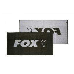FOX ręcznik beach towel green/silver duży CCL177