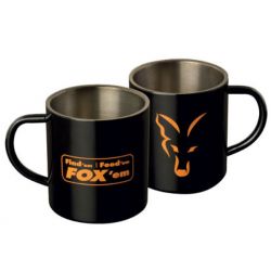 Kubek Fox Stainless Steel Mugs 400ml CLU254