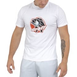 Graff koszulka biała z logo 959-BI-1 rozmiar M