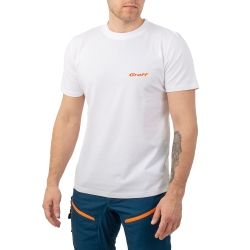 Graff koszulka biała z logo 959-BI/1 rozmiar M