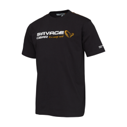 Bluza Tshirt Savage Gear Signature Logo Black M